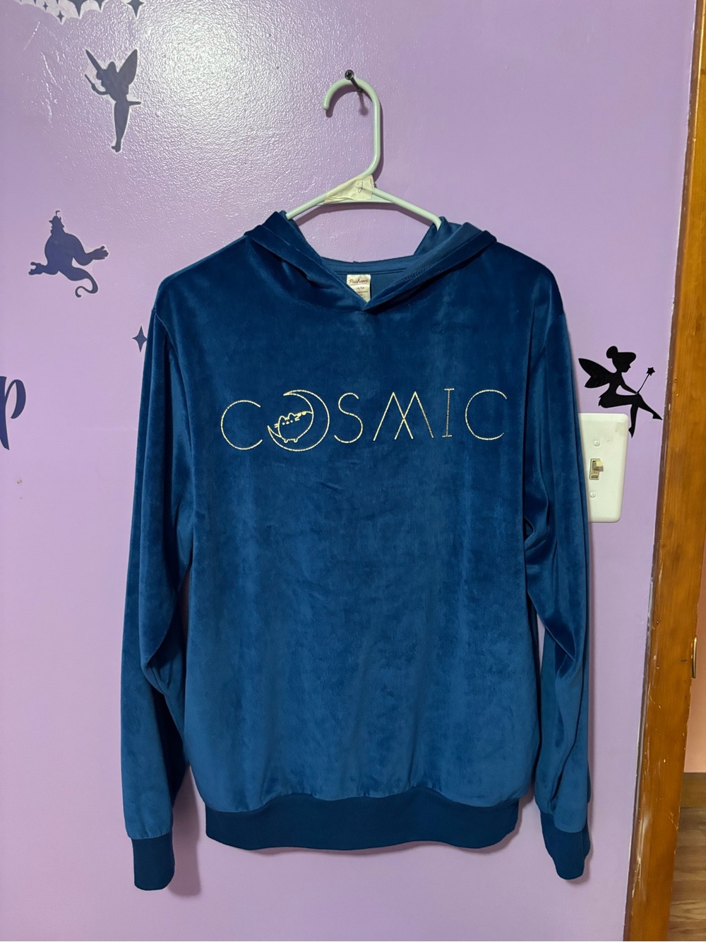 Pusheen Velvet Cosmic Hoodie Sweater -